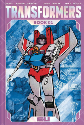 TRANSFORMERS DELUXE EDITION BOOK 1 HARDCOVER JOHNSON AND SPICER COVER B