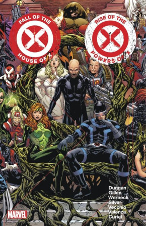 FALL OF THE HOUSE OF X RISE POWERS OF X OMNIBUS HARDCOVER MARK BROOKS COVER