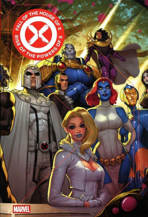 FALL OF THE HOUSE OF X RISE POWERS OF X OMNIBUS HARDCOVER DAVID NAKAYAMA DM VARIANT COVER