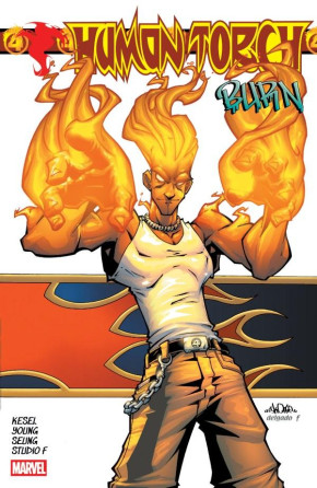 HUMAN TORCH BURN GRAPHIC NOVEL