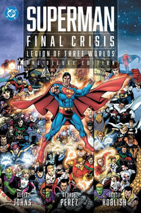 SUPERMAN FINAL CRISIS LEGION OF THREE WORLDS DELUXE EDITION HARDCOVER