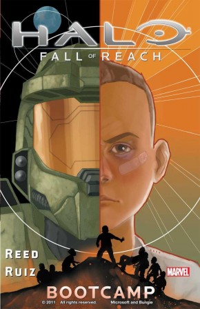 HALO FALL OF REACH BOOT CAMP GRAPHIC NOVEL