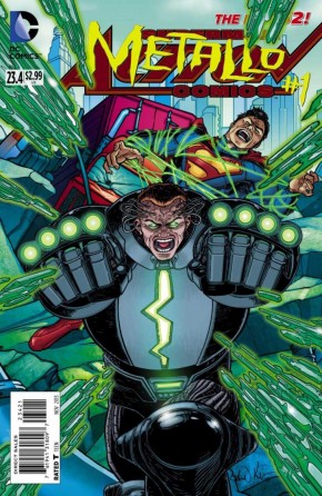 ACTION COMICS #23.4 METALLO 3D MOTION VARIANT COVER