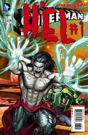 SUPERMAN #23.3 HEL (2011 SERIES - 3D MOTION VARIANT)