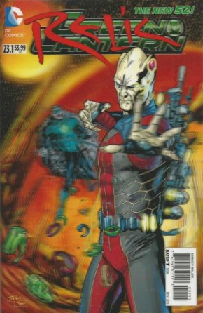 GREEN LANTERN #23.1 RELIC (2011 SERIES - 3D MOTION VARIANT)