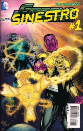 GREEN LANTERN #23.4 SINESTRO (2011 SERIES - 3D MOTION VARIANT)