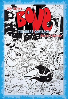 JEFF BONE GREAT COW RACE ARTIST EDITION HARDCOVER