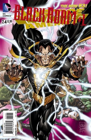 JUSTICE LEAGUE OF AMERICA #7.4 BLACK ADAM (2013 SERIES) STANDARD COVER