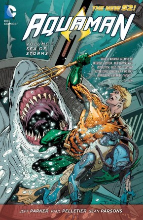 AQUAMAN VOLUME 5 SEA OF STORMS HARDCOVER