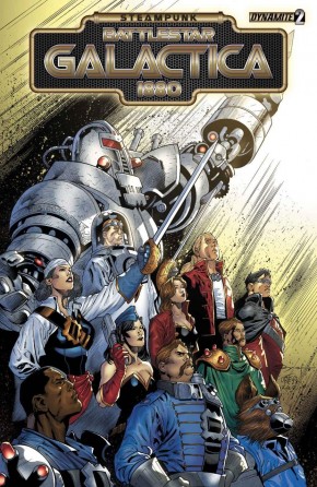 STEAMPUNK BATTLESTAR GALACTICA 1880 #2