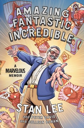 AMAZING FANTASTIC INCREDIBLE A MARVELOUS MEMOIR STAN LEE HARDCOVER