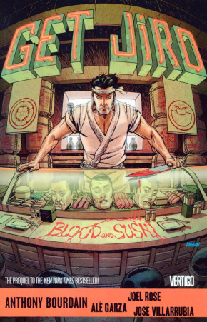GET JIRO BLOOD AND SUSHI GRAPHIC NOVEL