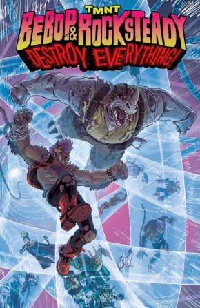 TEENAGE MUTANT NINJA TURTLES BEBOP AND ROCKSTEADY DESTROY EVERYTHING GRAPHIC NOVEL