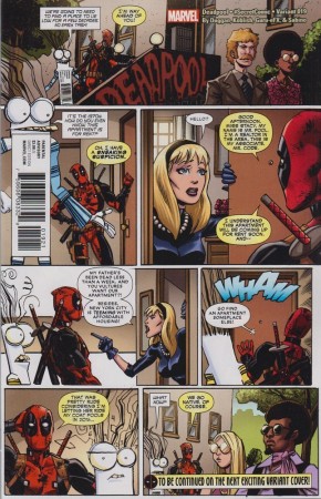 DEADPOOL VOLUME 5 #19 KOBLISH SECRET COMIC VARIANT COVER