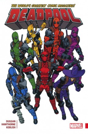 DEADPOOL WORLDS GREATEST VOLUME 1 HARDCOVER 