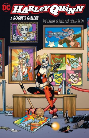 HARLEY QUINN A ROGUES GALLERY THE DELUXE COVER ART COLLECTION HARDCOVER