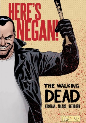 WALKING DEAD HERES NEGAN HARDCOVER