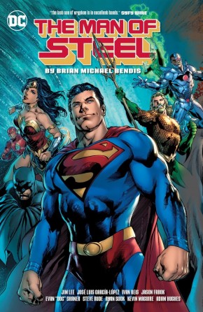 MAN OF STEEL BY BRIAN MICHAEL BENDIS HARDCOVER