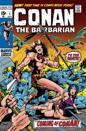 CONAN THE BARBARIAN THE ORIGINAL COMICS OMNIBUS VOLUME 1 HARDCOVER BARRY WINDSOR SMITH COVER