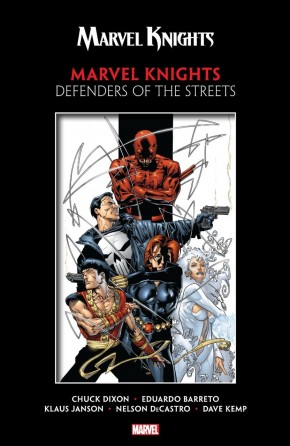 MARVEL KNIGHTS BY DIXON AND BARRETO DEFENDERS OF STREETS GRAPHIC NOVEL