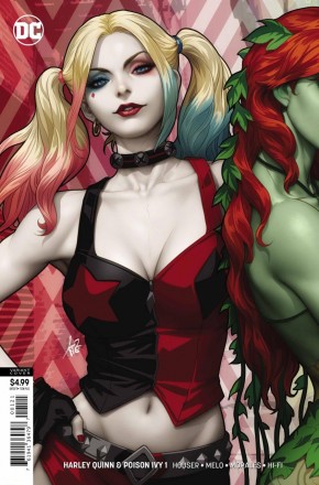 HARLEY QUINN & POISON IVY #1 HARLEY CARD STOCK VARIANT