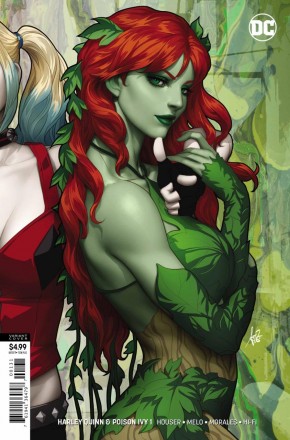 HARLEY QUINN & POISON IVY #1 POISON IVY CARD STOCK VARIANT