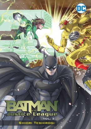 BATMAN AND THE JUSTICE LEAGUE MANGA VOLUME 3 GRAPHIC NOVEL