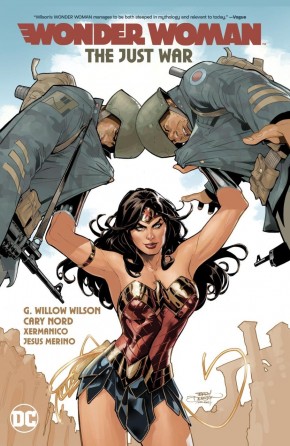 WONDER WOMAN VOLUME 1 THE JUST WAR HARDCOVER