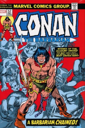 CONAN THE BARBARIAN THE ORIGINAL MARVEL YEARS OMNIBUS VOLUME 3 DM VARIANT HARDCOVER