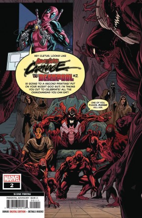 ABSOLUTE CARNAGE VS DEADPOOL #2 (2ND PRINTING)