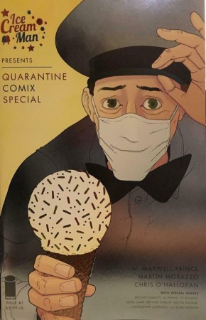 ICE CREAM MAN PRESENTS QUARANTINE COMIX SPECIAL #1 THANK YOU 1 PER STORE VARIANT