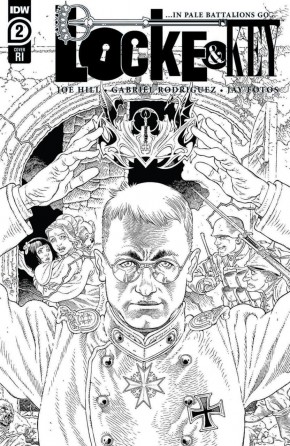 LOCKE AND KEY IN PALE BATTALIONS GO #2 GABRIEL RODRIGUEZ 1 IN 10 INCENTIVE