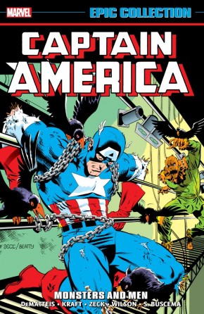 CAPTAIN AMERICA EPIC COLLECTION MONSTERS AND MEN GRAPHIC NOVEL