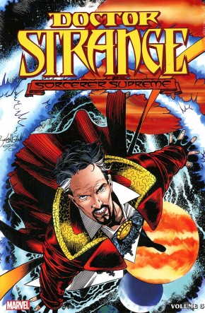 DOCTOR STRANGE SORCERER SUPREME OMNIBUS VOLUME 3 HARDCOVER MARK BUCKINGHAM DM VARIANT COVER