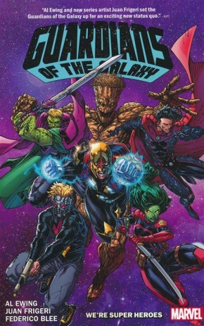 GUARDIANS OF THE GALAXY BY AL EWING VOLUME 3 WE'RE SUPERHEROES GRAPHIC NOVEL