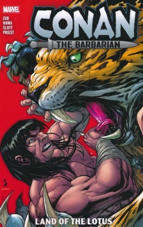 CONAN THE BARBARIAN BY JIM ZUB VOLUME 2 LAND OF THE LOTUS GRAPHIC NOVEL