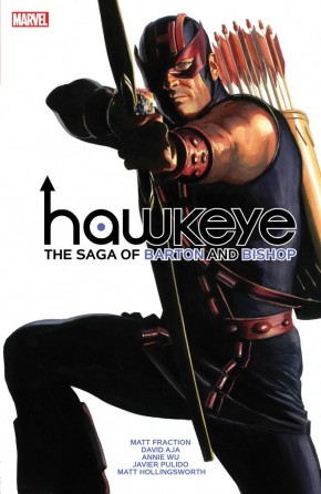 HAWKEYE BY FRACTION & AJA THE SAGA OF BARTON AND BISHOP GRAPHIC NOVEL