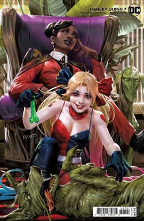 HARLEY QUINN #7 (2021 SERIES) DERRICK CHEW CARD STOCK VARIANT