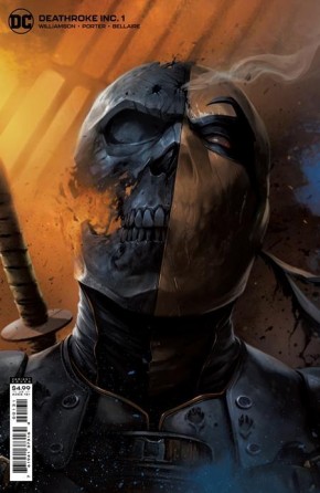 DEATHSTROKE INC #1 FRANCESCO MATTINA CARD STOCK VARIANT