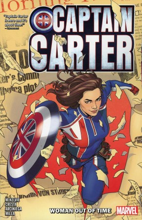 CAPTAIN CARTER WOMAN OUT OF TIME GRAPHIC NOVEL