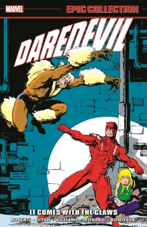 DAREDEVIL EPIC COLLECTION IT COMES WITH THE CLAWS GRAPHIC NOVEL