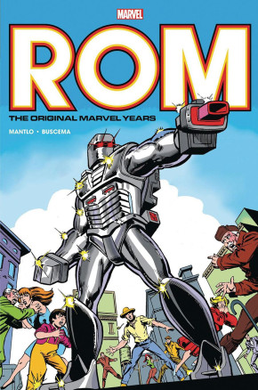ROM THE ORIGINAL MARVEL YEARS OMNIBUS VOLUME 1 FRANK MILLER FIRST ISSUE COVER