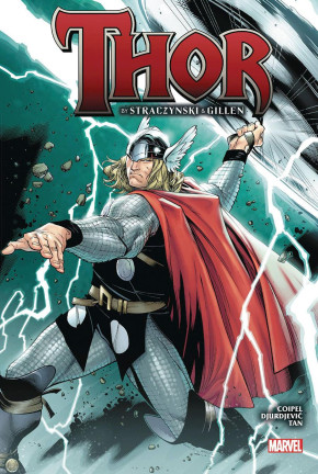 THOR BY STRACZYNSKI AND GILLEN OMNIBUS HARDCOVER OLIVIER COIPEL COVER