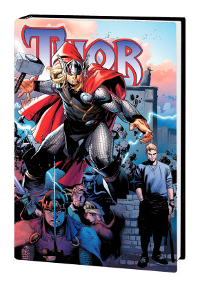 THOR BY STRACZYNSKI AND GILLEN OMNIBUS HARDCOVER OLIVIER COIPEL DM VARIANT COVER