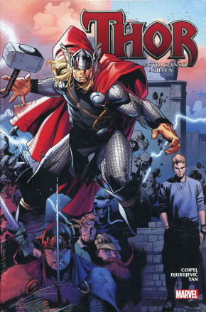 THOR BY STRACZYNSKI AND GILLEN OMNIBUS HARDCOVER OLIVIER COIPEL DM VARIANT COVER