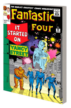 MIGHTY MARVEL MASTERWORKS FANTASTIC FOUR VOLUME 3 IT STARTED ON YANCY STREET KIRBY DM VARIANT GRAPHIC NOVEL