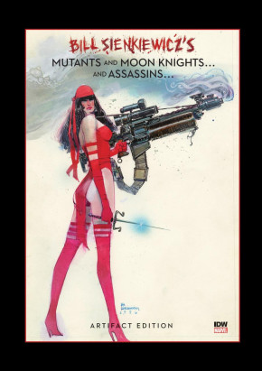 BILL SIENKIEWICZ MUTANTS AND MOON KNIGHTS AND ASSASSINS ARTISAN EDITION GRAPHIC NOVEL