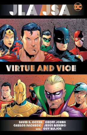 JLA JSA VIRTUE AND VICE GRAPHIC NOVEL 2023 EDITION