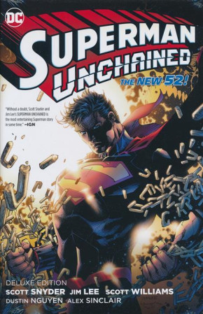 SUPERMAN UNCHAINED DELUXE EDITION HARDCOVER 2023 EDITION