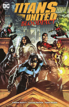 TITANS UNITED BLOODPACT GRAPHIC NOVEL